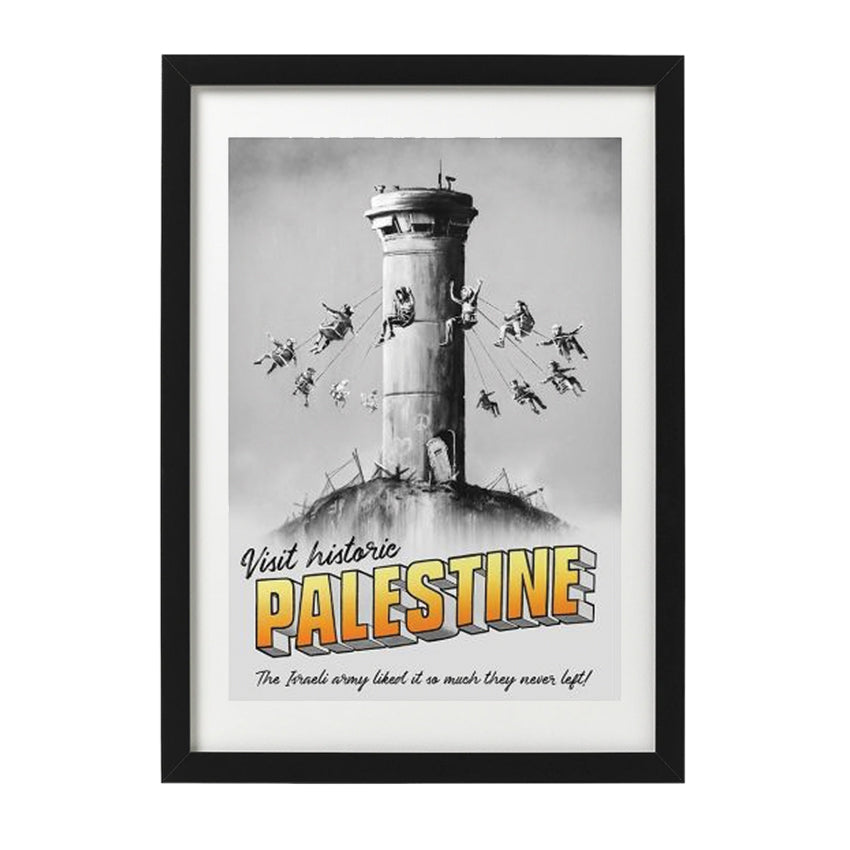 BANKSY - WOH Palestine Poster | Print | Limn Gallery NZ