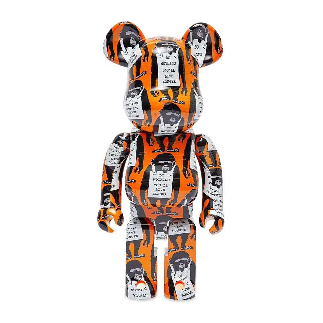 BE@RBRICK - Banksy x Brandalism Monkey Sign 1000% | Luxury