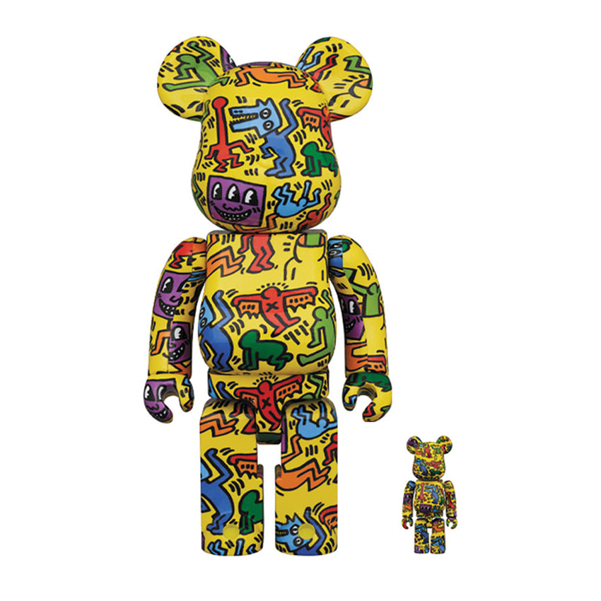 Bearbrick-Keith-Haring-5-2020-medicom-400-100-set-Limn-Gallery-nz