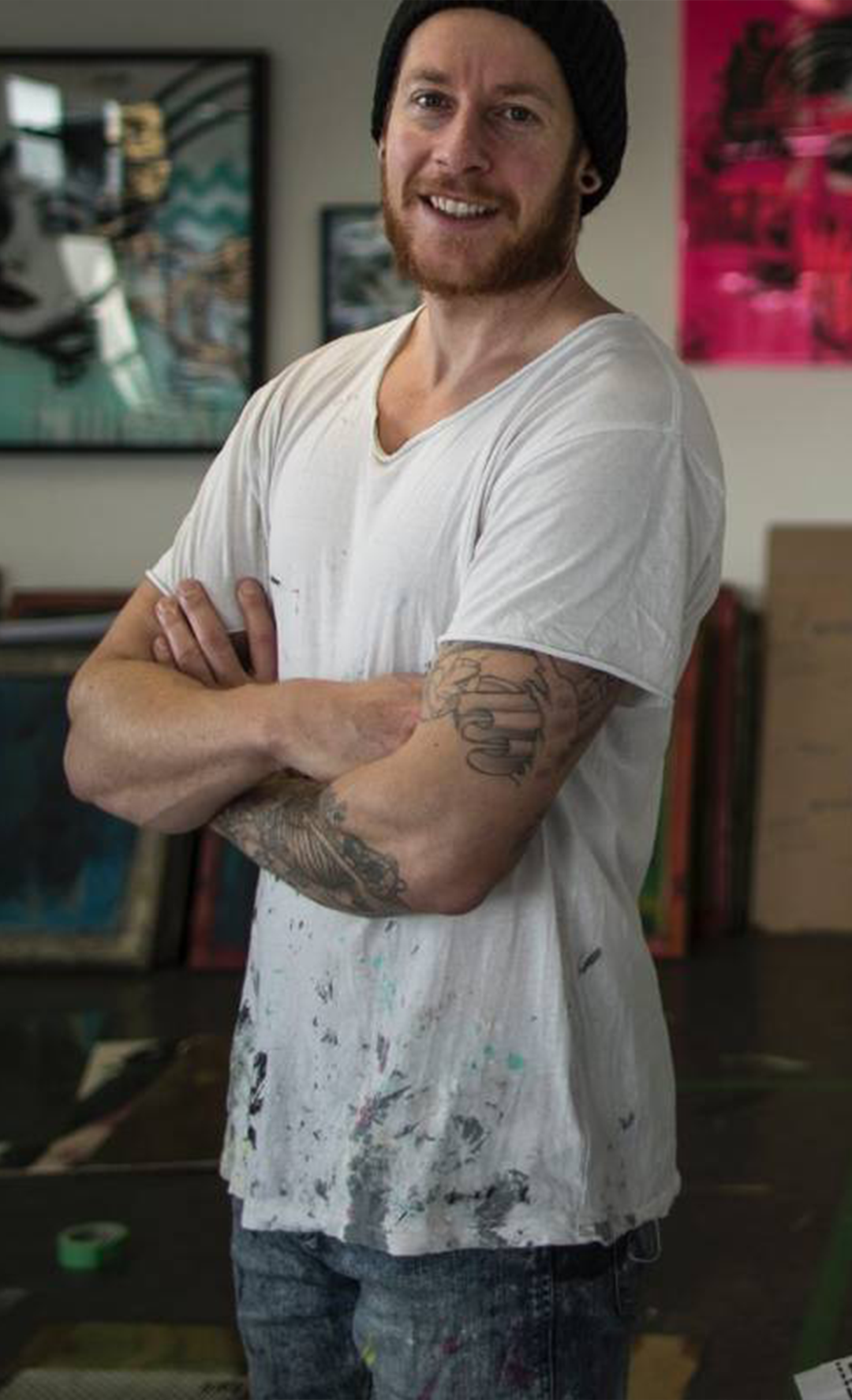 Joel Hart New Zealand Artist Urban Street Art NZ Limn Gallery