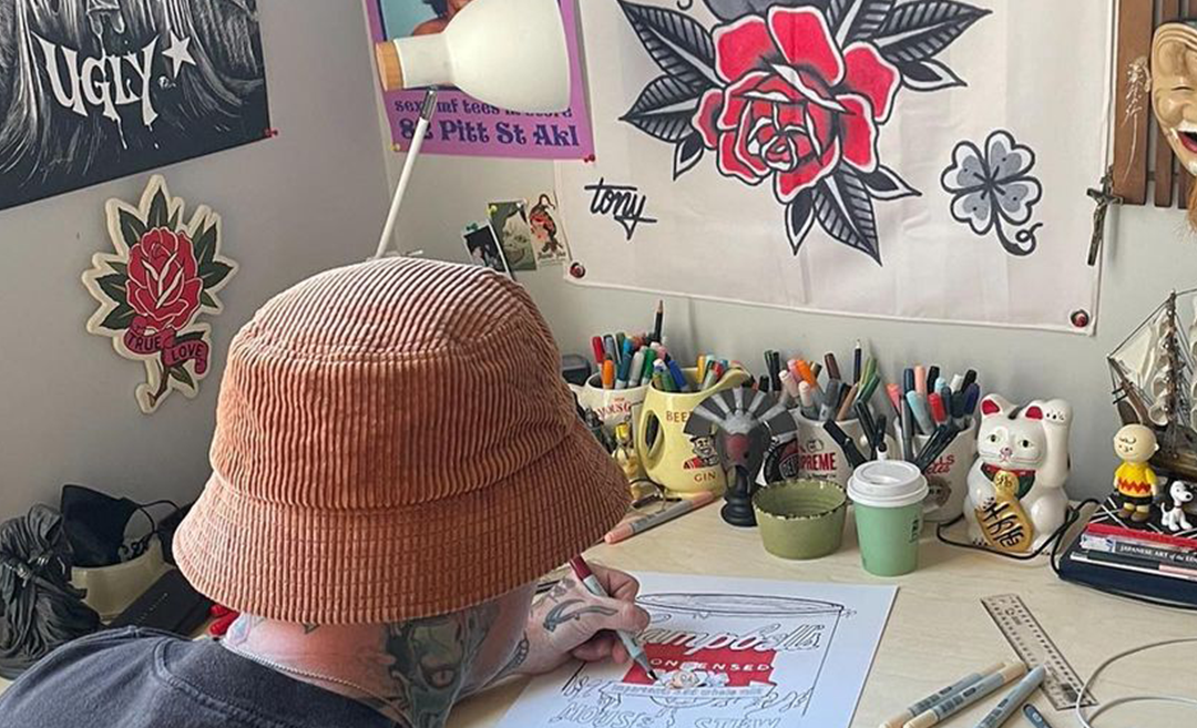 Liam McCartan New Zealand Artist Urban Street Art NZ Limn Gallery