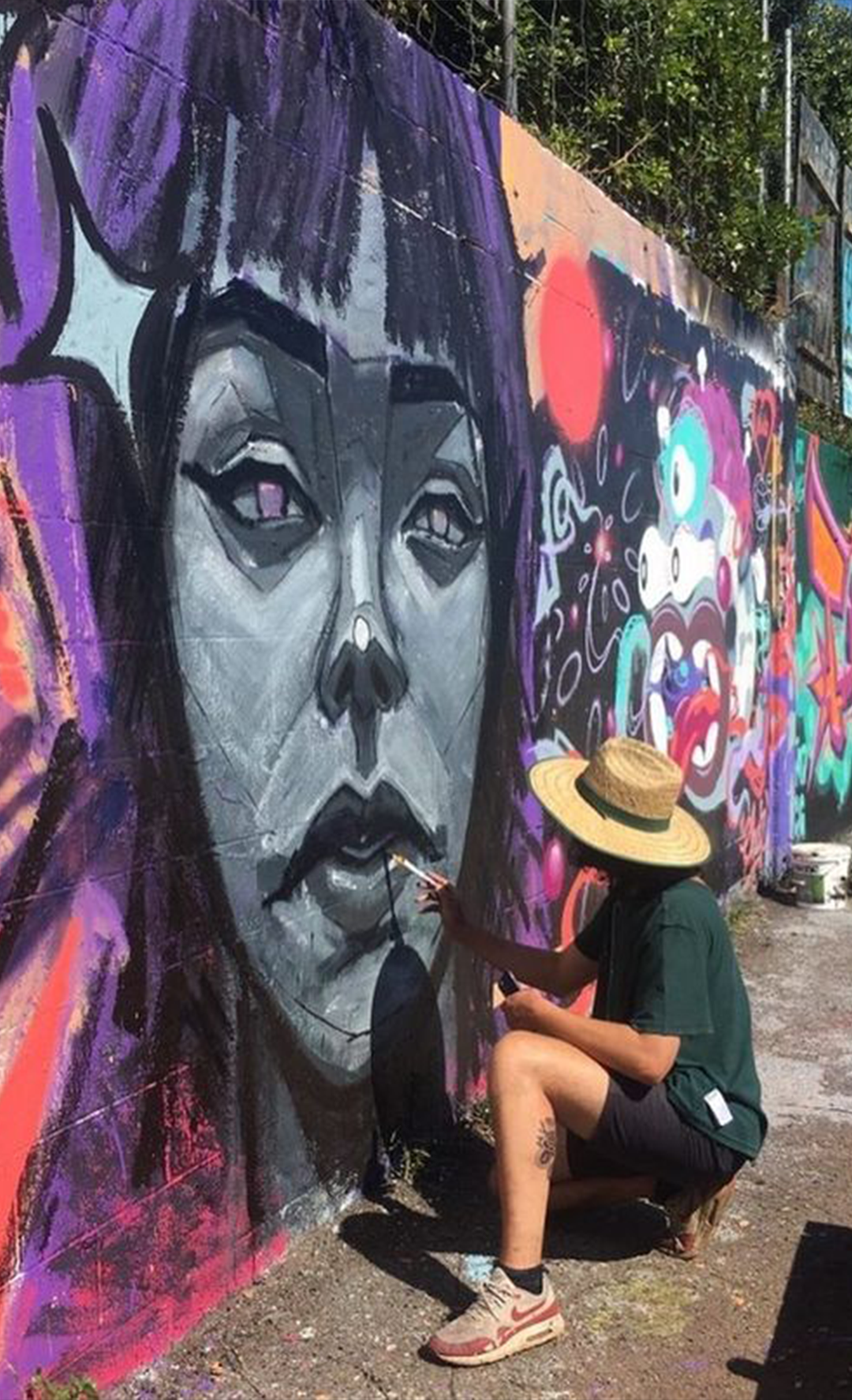Nense Tango New Zealand Artist Urban Street Art NZ Limn Gallery