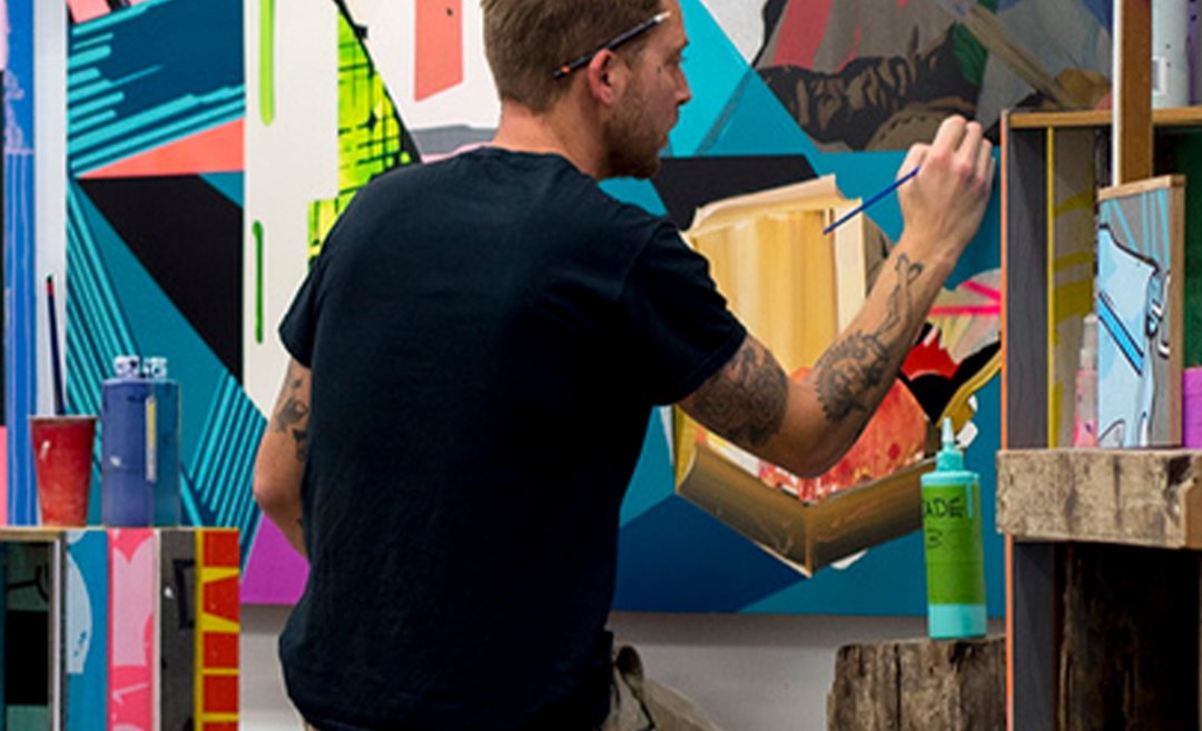 POSE USA New Zealand Artist Urban Street Art NZ Limn Gallery