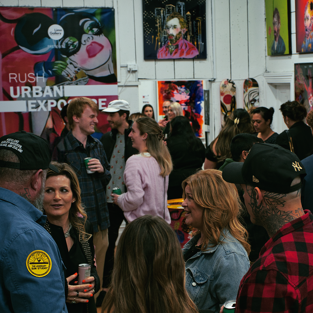 Rachel Rush solo show at Limn Gallery Auckland New Zealand Urban Art