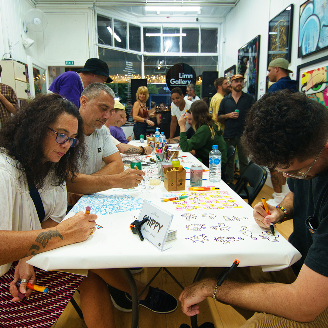 Limn Gallery Sketch Live Art Drawing Doodling Auckland New Zealand