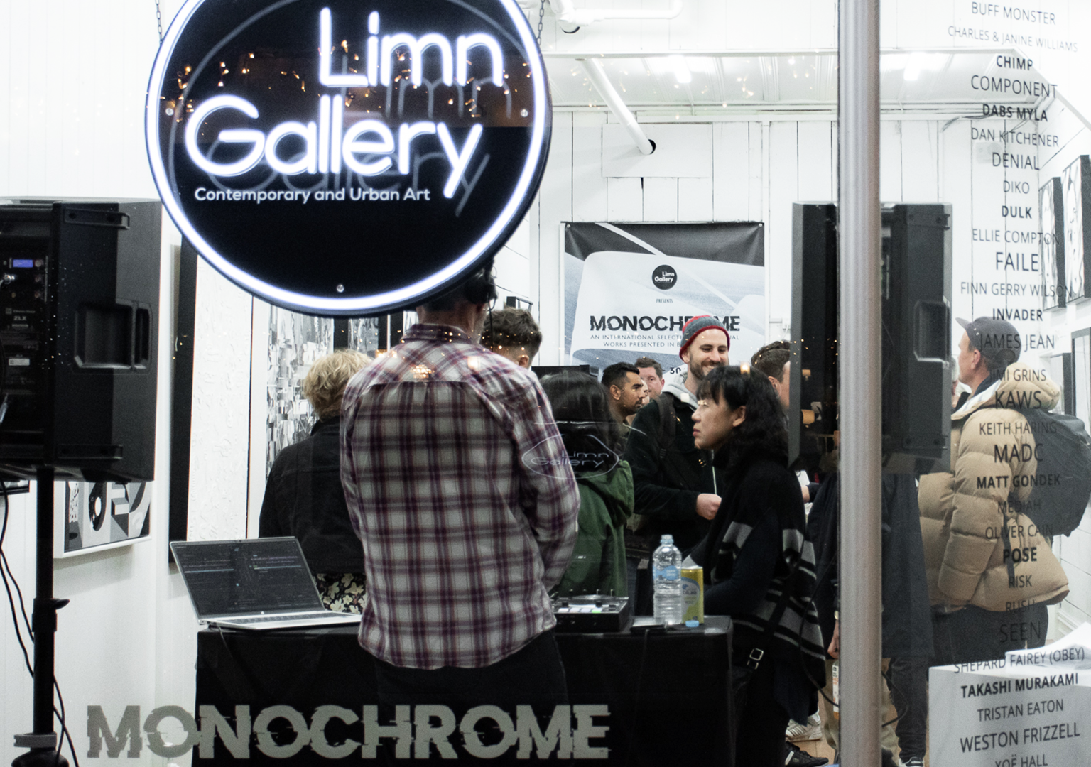 Limn Gallery Monochrome International Urban Art Group Show Auckland New Zealand