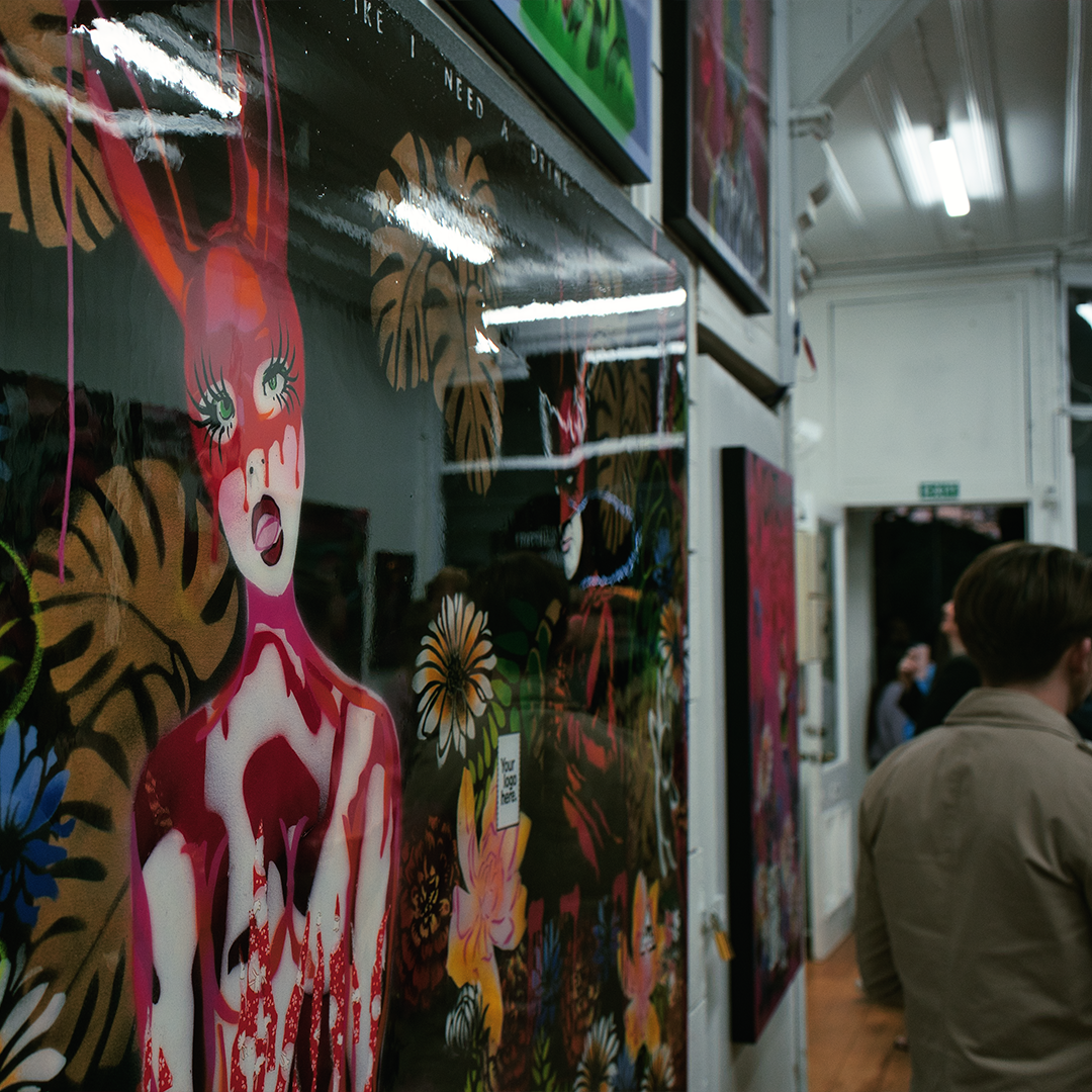Rachel Rush solo show at Limn Gallery Auckland New Zealand Urban Art