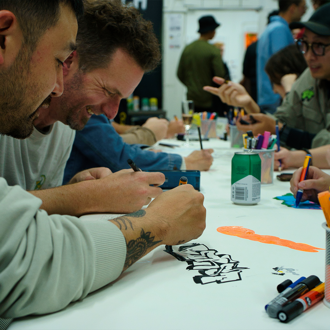 Limn Gallery Sketch Live Art Drawing and doodling Auckland New Zealand