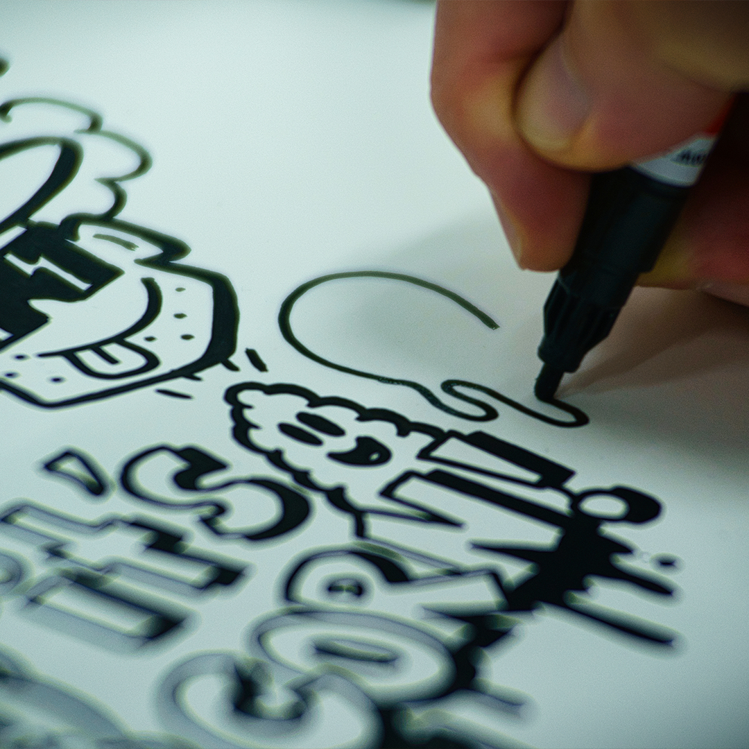 Limn Gallery Sketch Live Art Drawing and doodling Auckland New Zealand Enox