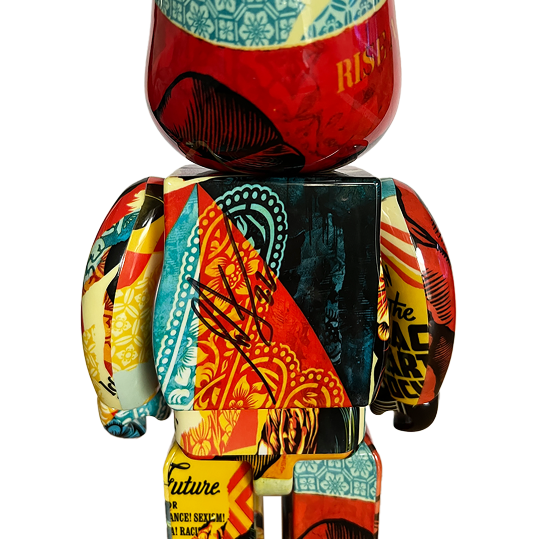 BE@RBRICK - Shepard Fairey (Obey) Signed 400% Set | Luxury BE@RBRICK - Shepard Fairey (Obey) Signed 400% Set | Luxury