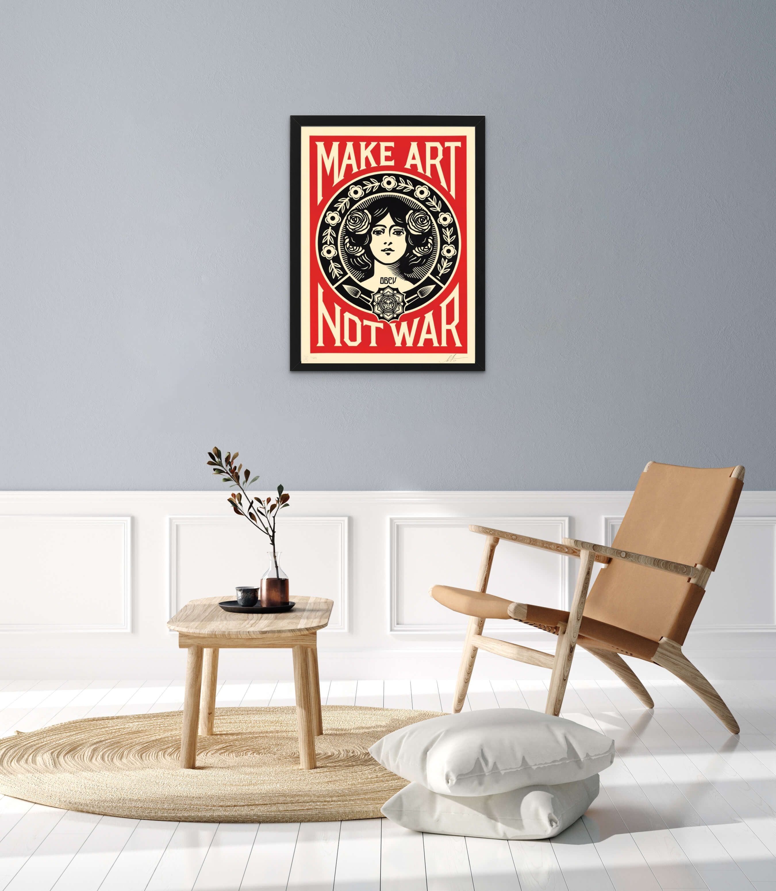 Shepard Fairey (OBEY) - Make Art Not War | Open Edition Print