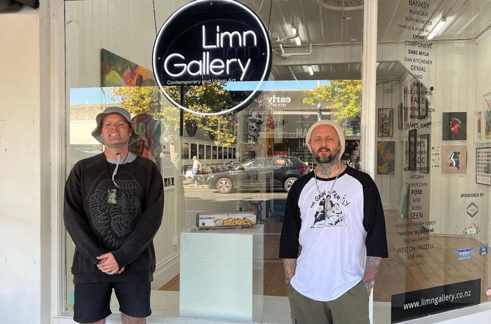 The Main Line Spacerunner Group Show at Limn Gallery Graffiti Street Art on Trains Auckland New Zealand ghostcat
