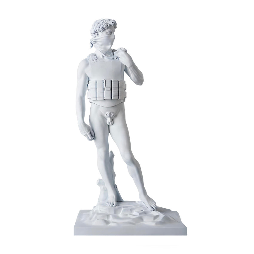 BANKSY - Suicide David Sculpture | Limn Gallery NZ