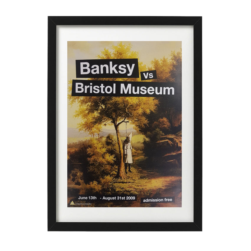Banksy-klansman-bristol-museum-poster-Limn-Gallery-NZ