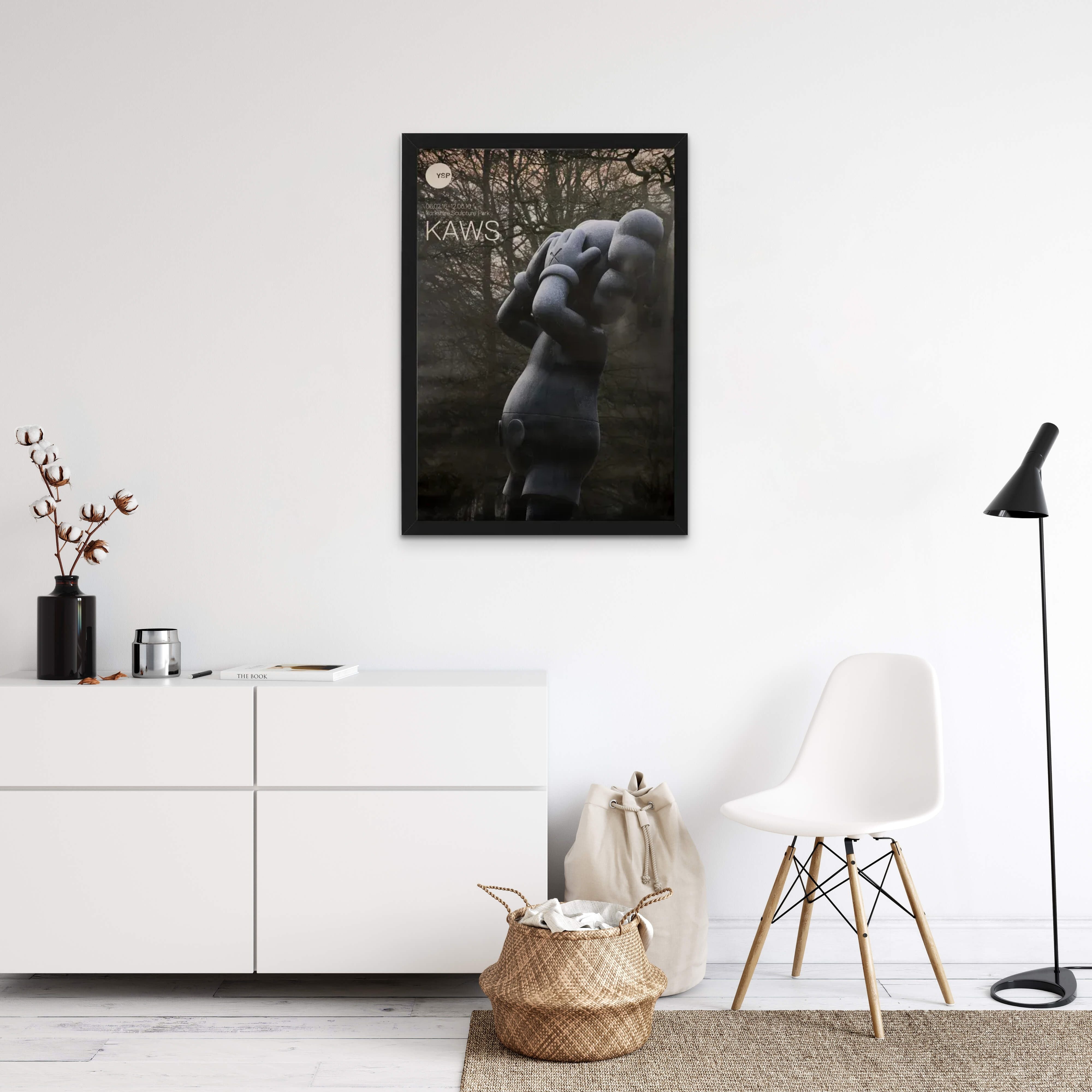 【2枚セット】KAWS ポスター yorkshire sculpture park KAWS - At This Time | 2016 Yorkshire Sculpture Park Poster