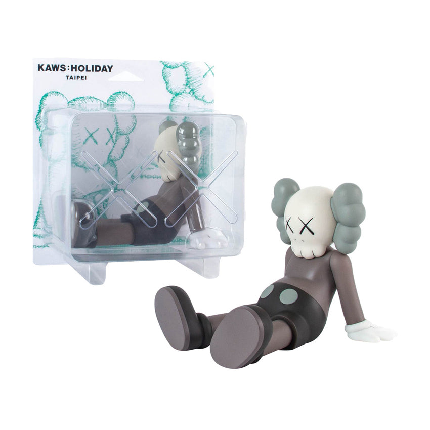 Taipei Holiday 2019 brown medicom vinyl Kaws Limn Gallery