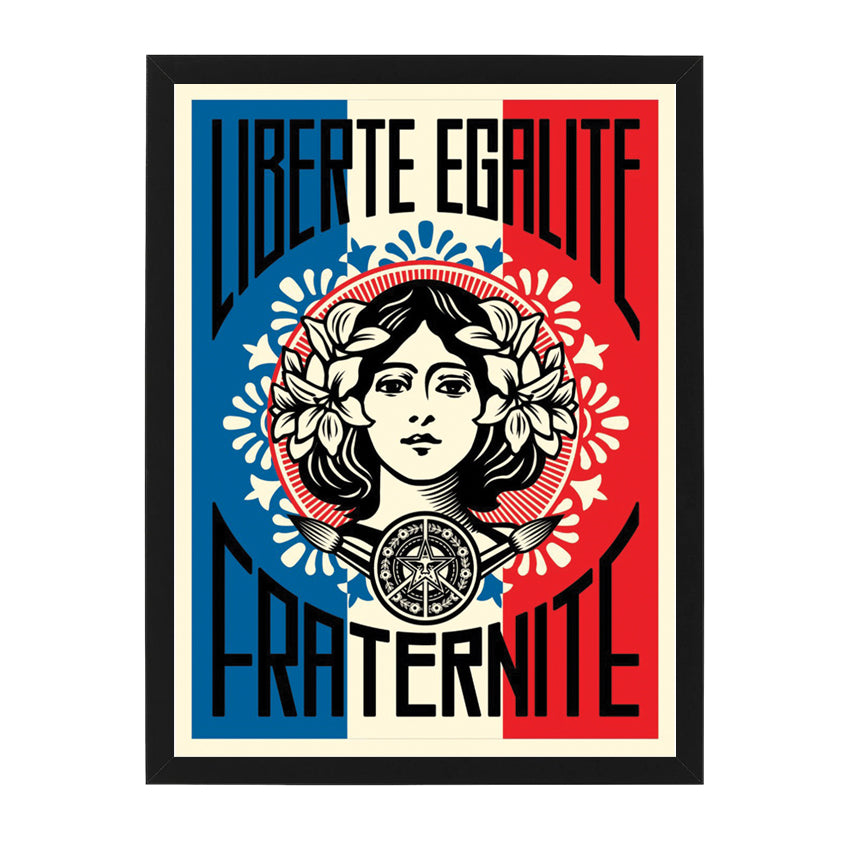 liberte open edition signed print OBEY Shepard Fairey Limn Gallery