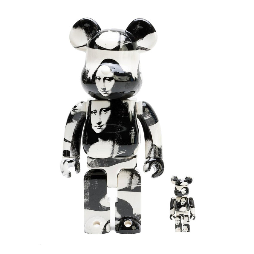 double mona lisa andy warhol 2019 medicom 400 100 bearbrick Limn Gallery